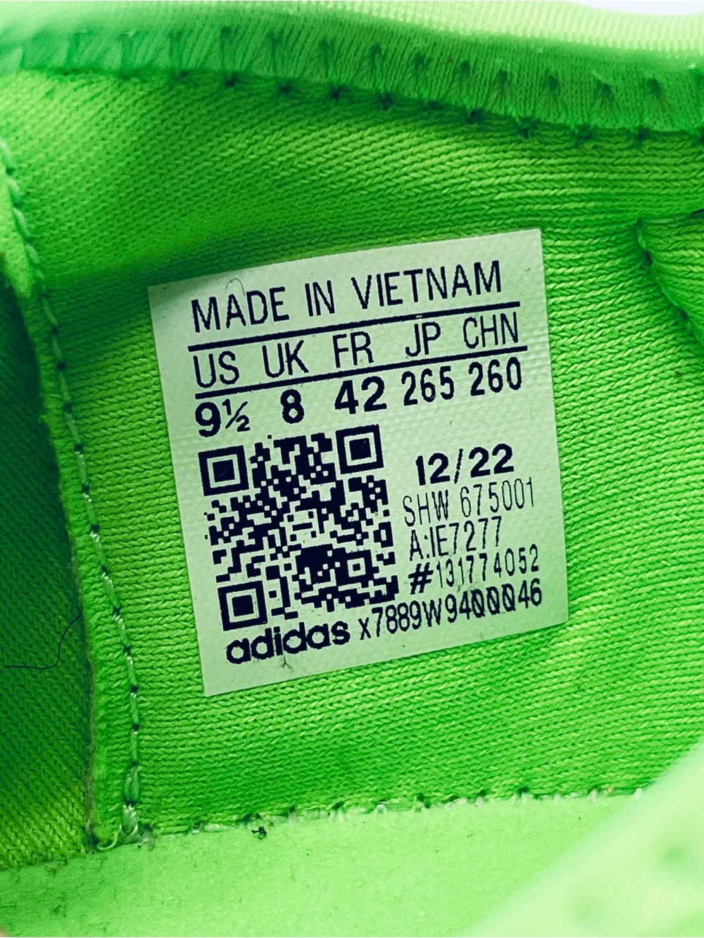Adidas NMD R 1 Athletic Shoes #IE7277 Solar Neon Green Women’s:9 1/2 Sneakers - Picture 14 of 15